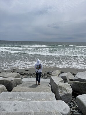 In Strandnähe, Liegestühle