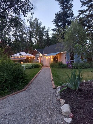 Exterior - Charming Creekside Cottage in Nature with Historic Roots (Vernon)