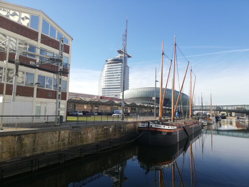 Ferienwohnung Breitschuh's Havenwelten in Bremerhaven⚓Gratis WLAN & Parkplatz