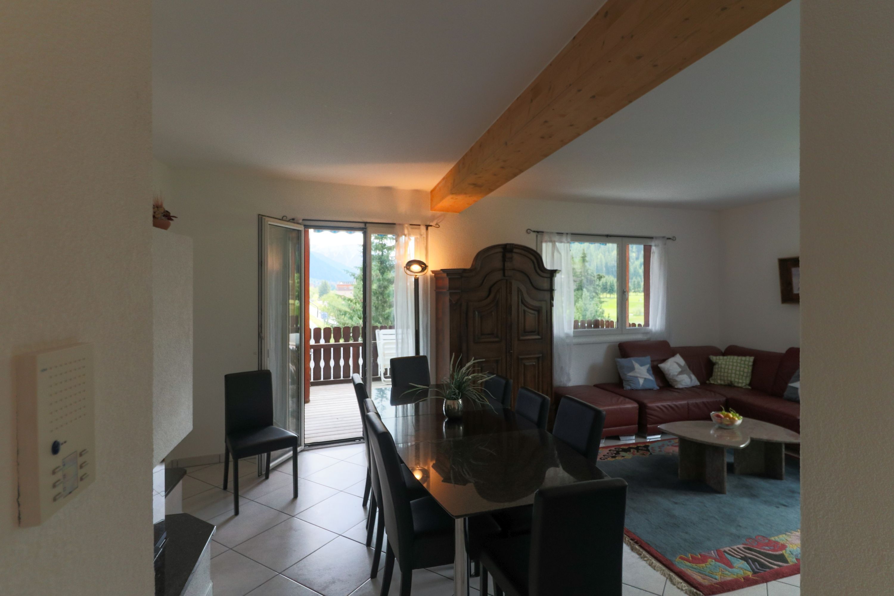 Apartment Schmid 3 Penthouse | Essbereich im Zimmer