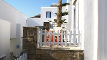 Estudio, 1 cama matrimonial | Terraza o patio