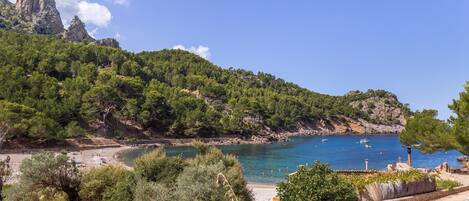 Una spiaggia nelle vicinanze