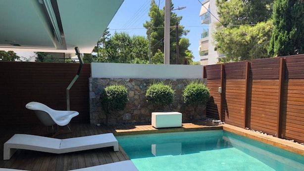 Unclassified image, 1 of 41, button - 3-BR Apt with Private Pool and Sea View (Vari-Voula-Vouliagmeni)