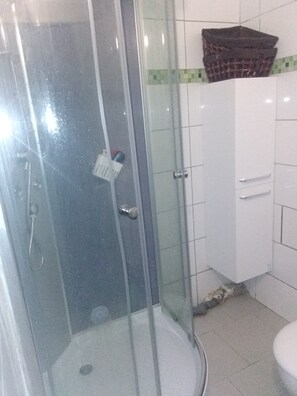 Dusche, Toilettenpapier