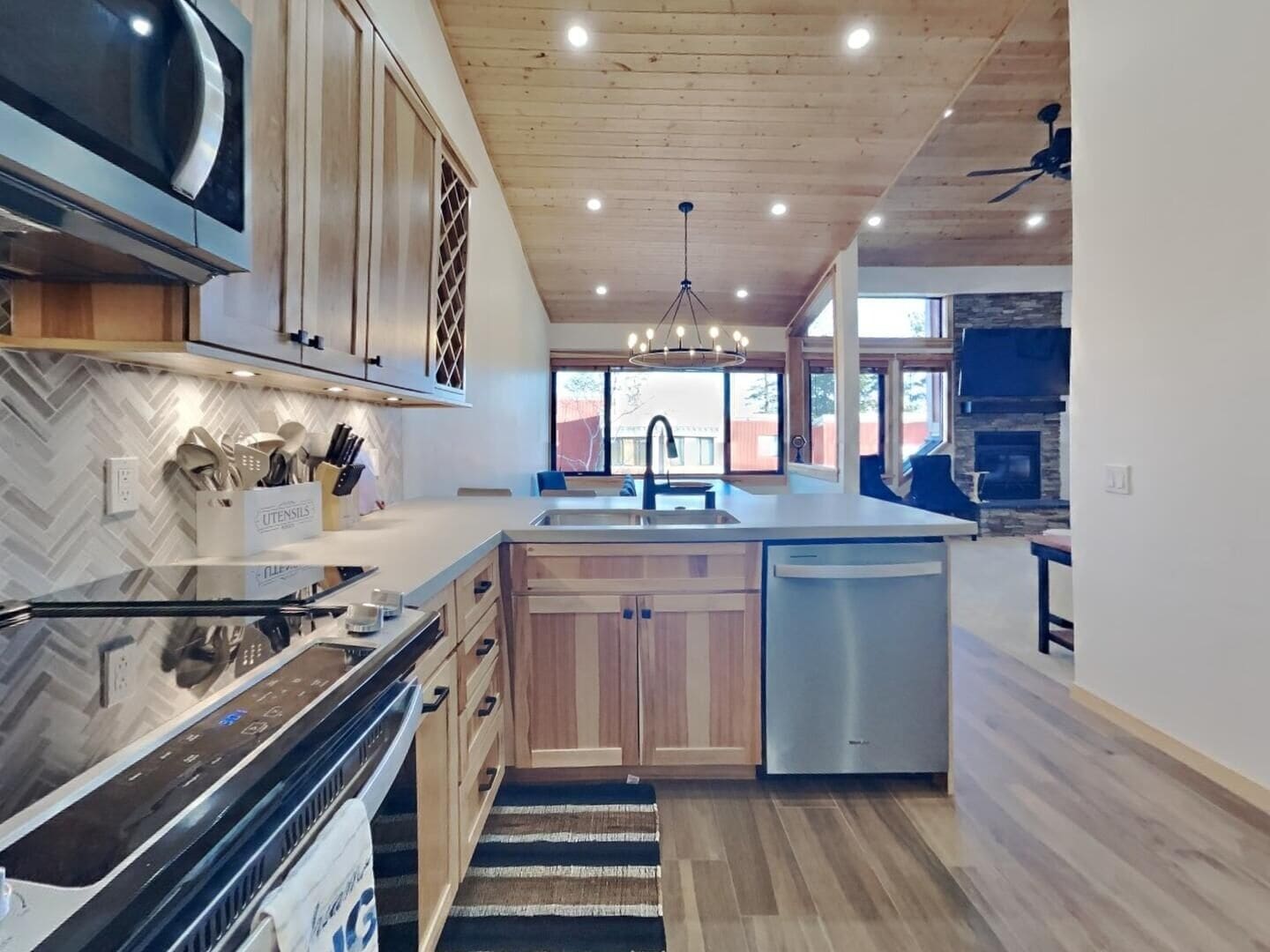 Leilighet, 3 soverom | Eget kjøkken | Kjøleskap, mikrobølgeovn, ovn og oppvaskmaskin