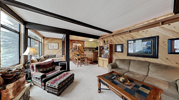 Condo, 2 Bedrooms | Living room - Slopeside Comfy 2-Bedroom Home with 3 Spas! by RedAwning (Mammoth Lakes)
