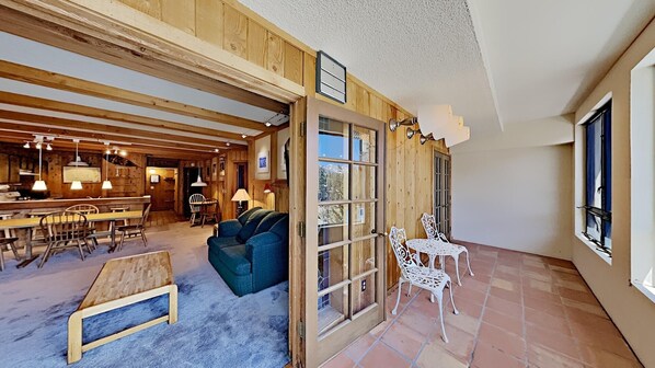 Balcony - Slopeside 2 Bedroom Condo with 3 Spas! Easy Access to Recreation! by RedAwning (Mammoth Lakes)