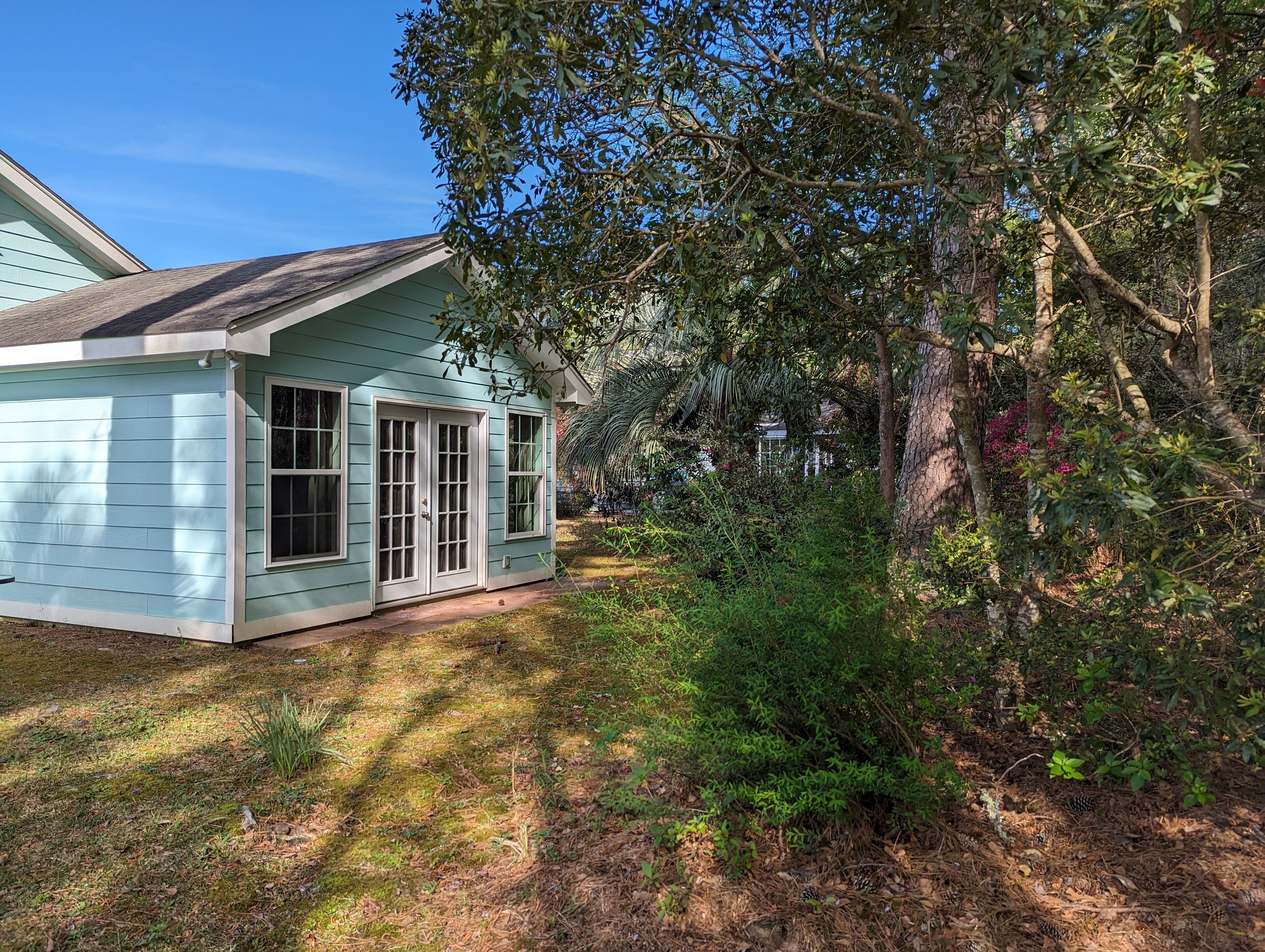 Back of house.
