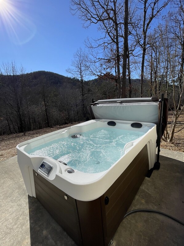 Bain à remous extérieur