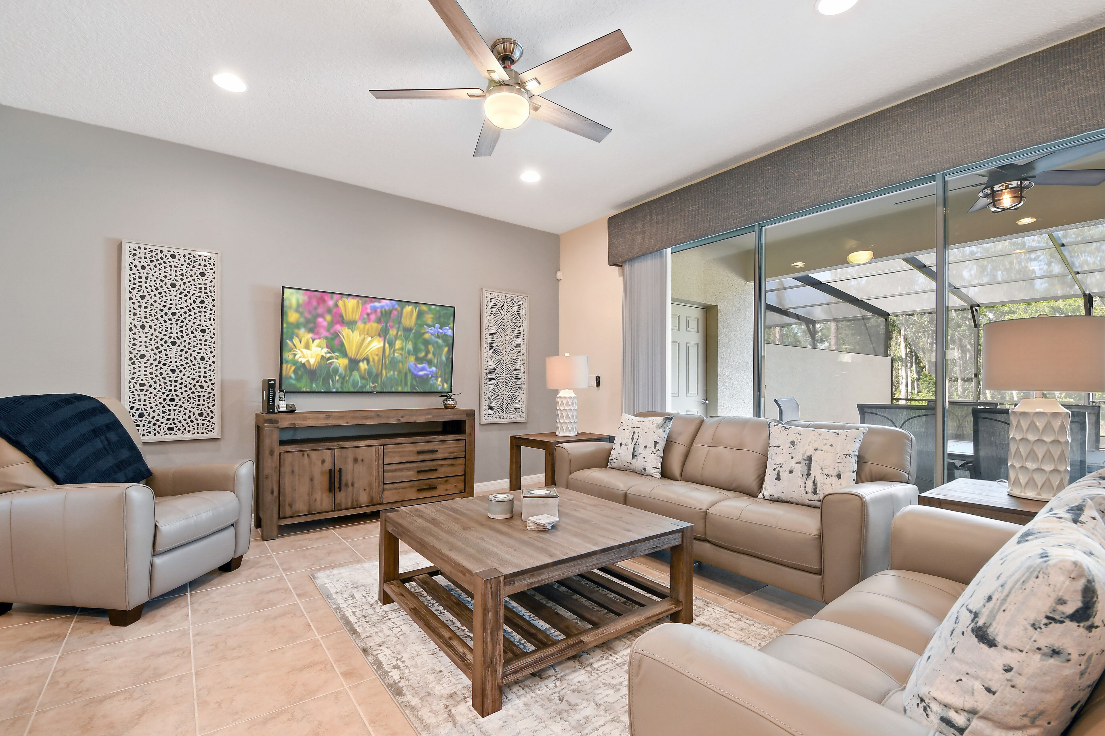 Smart TV, video games, table tennis