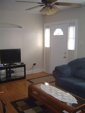 Fernseher, Kamin, Videothek