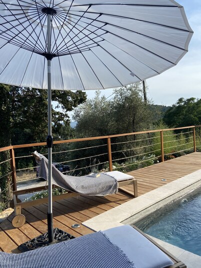 Appartement de Charme Neuf, en Pleine Nature Avec Piscine Privative Chauffée