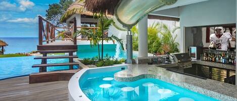 Piscine couverte, piscine chauffée