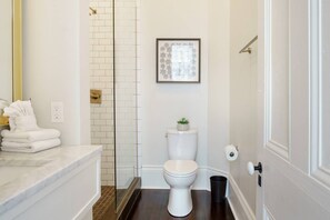 Shower, hair dryer - Step Back in Time in a Historic Condo in Tremé - Blocks from French Quarter! (New Orleans)