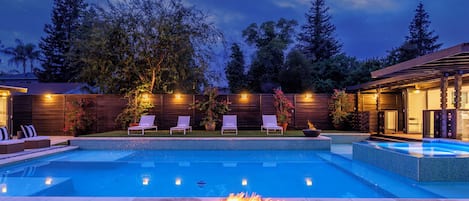 Piscine chauffée