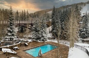 Exterior - Luxury Ski in, Ski out 3 Bedroom Mountain Residence in the Heart of Lionshead Village with Heated Pool and Slopeside Hot Tub (Vail)
