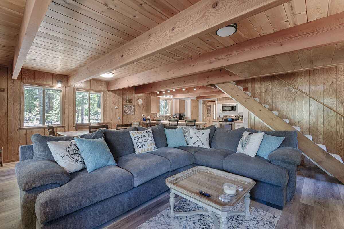 TV, DVD player, books, video library