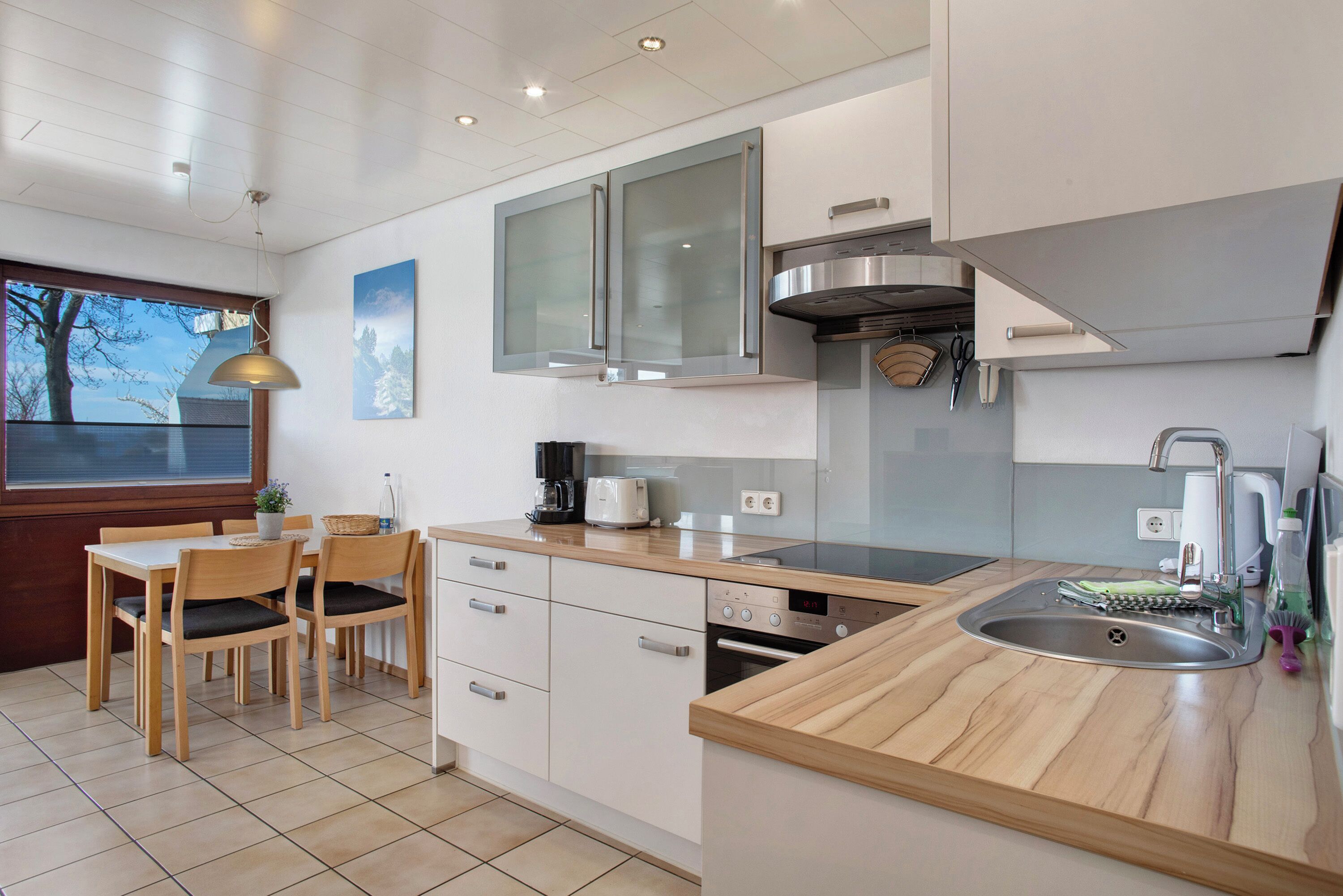 Kühlschrank, Ofen, Herdplatte, Geschirrspüler