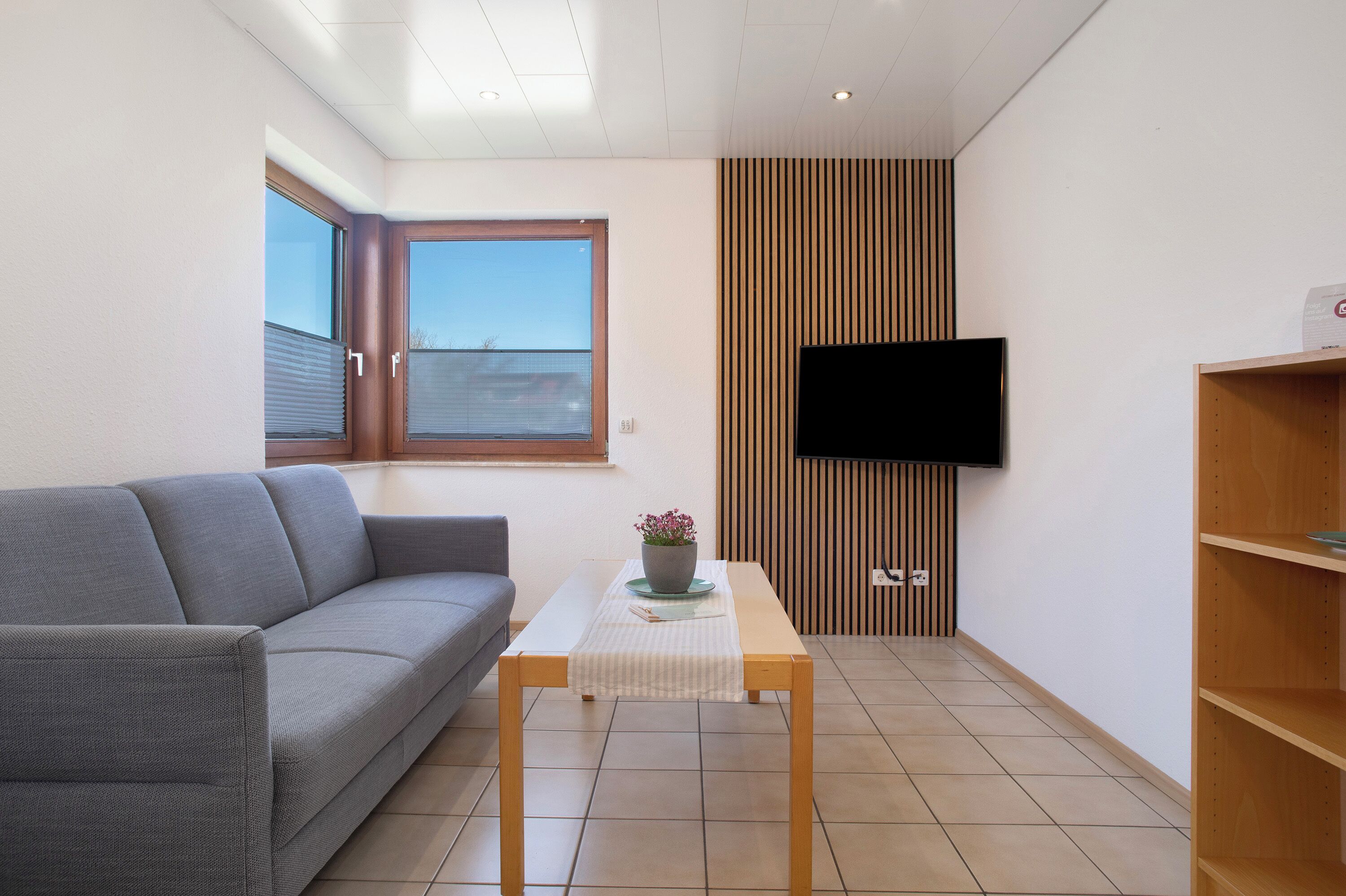 TV, mesa de pingue-pongue, aparelho de som