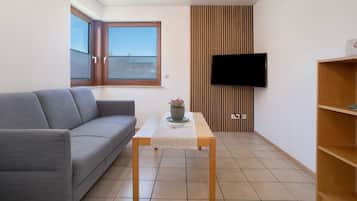 TV, table tennis, stereo