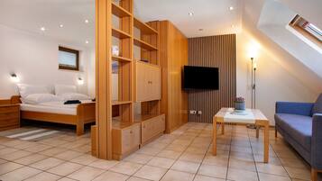 1 Schlafzimmer, Bügeleisen/Bügelbrett, kostenloses WLAN, Bettwäsche