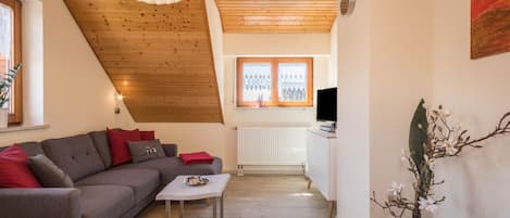 TV, DVD player, stereo