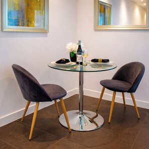 Dining - Modern & Vibrant Bed Apartment in Angel, London by MySquare (London)