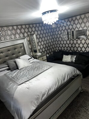 1 chambre, fer et planche à repasser, Wi-Fi gratuit, draps fournis