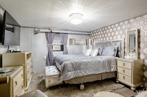 1 Schlafzimmer, Bügeleisen/Bügelbrett, kostenloses WLAN, Bettwäsche