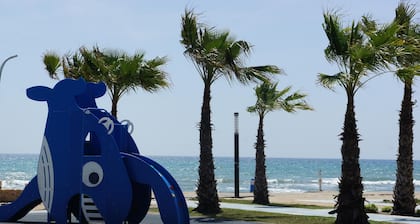 Apartment 120 meters from the sea