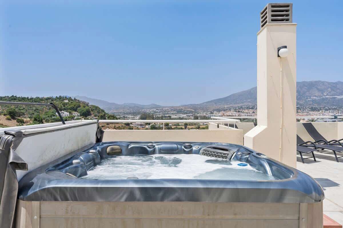 Bain à remous extérieur