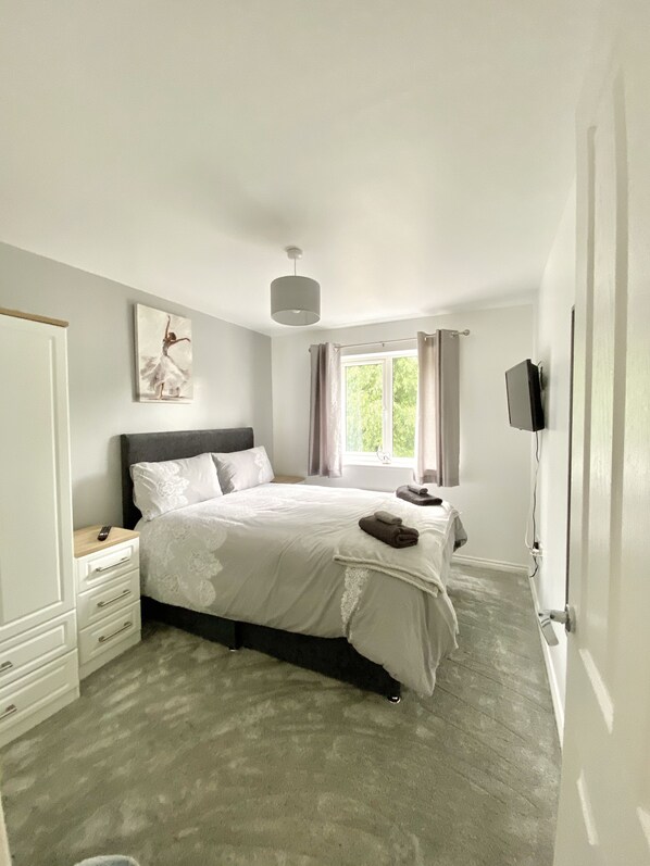 Phòng Cao cấp, 3 phòng ngủ | 3 phòng ngủ, bộ đồ giường cao cấp 