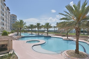 Indoor pool, outdoor pool