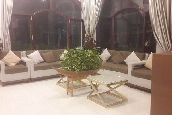 Sitteområde i lobbyen