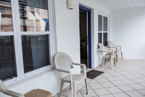 Terrace/patio - SURFSIDE II 107 (2-Bedroom Condo) - Pets Allowed by RedAwning (South Padre Island)
