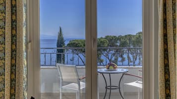 Deluxe Double Room, Sea View | Balcony view