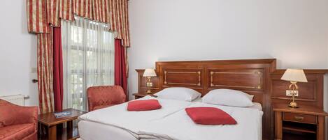 Premium-Doppelzimmer, Blick auf den Innenhof