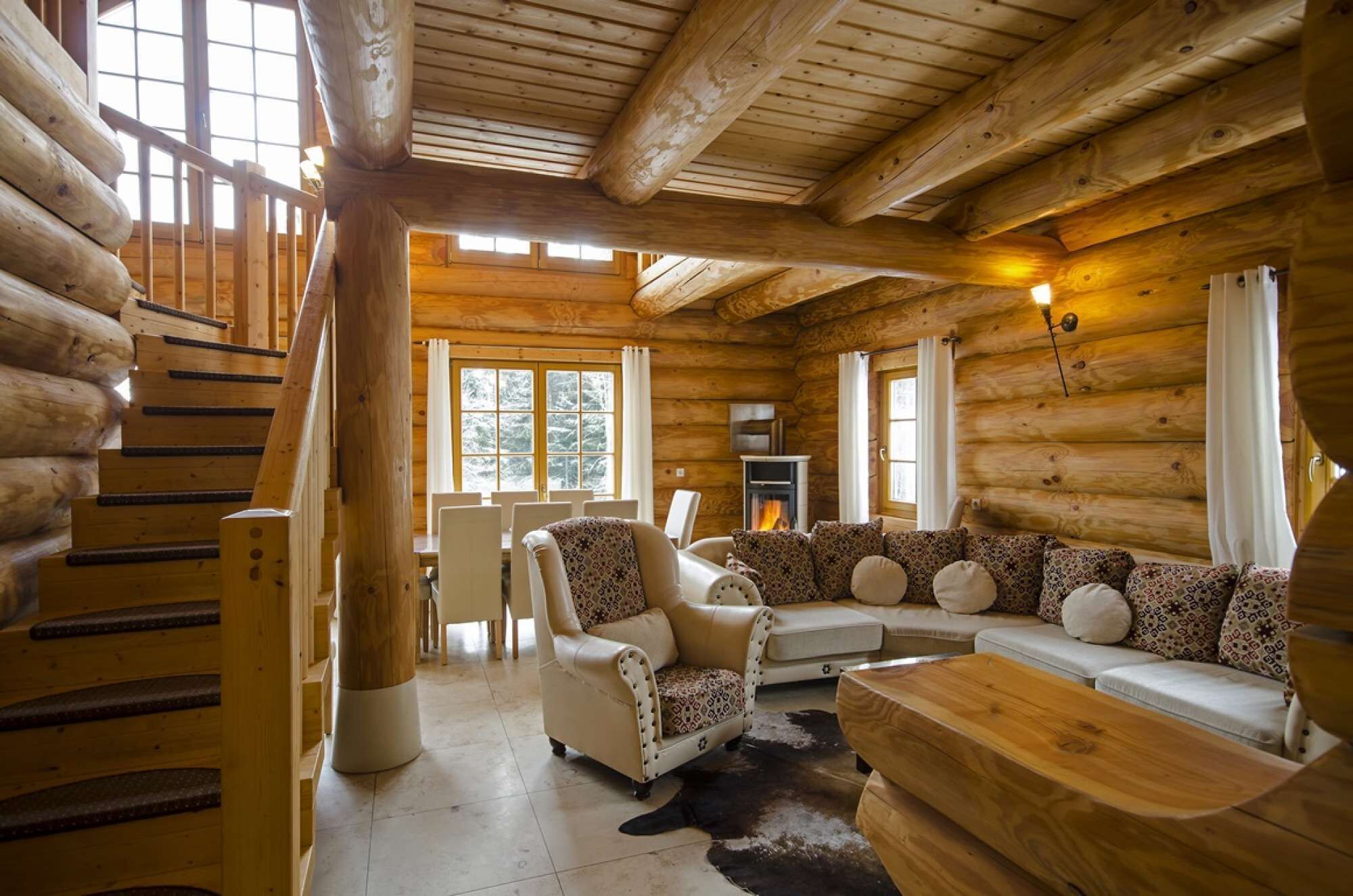 TV, fireplace, video games, DVD player