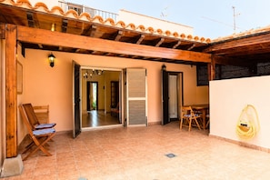 Outdoor dining - La Mar Salá | House with Terrace & Parking (Punta del Hidalgo)