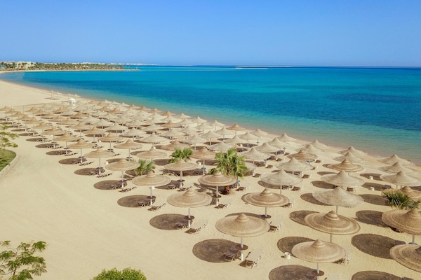 Private beach