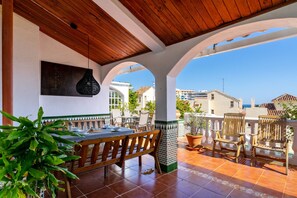 Outdoor dining - Stunning Seaview Villa by Costarentals - Ref 110 (Fuengirola)