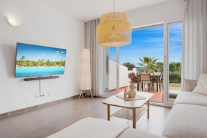 TV connectée, cheminée