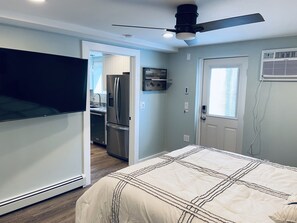 1 habitación, tabla de planchar con plancha, wifi y ropa de cama 