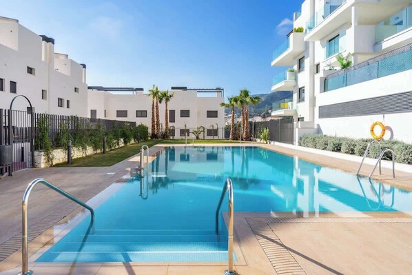 Pool - Modern apt with pool by Costarentals - Ref 47 (Benalmádena)