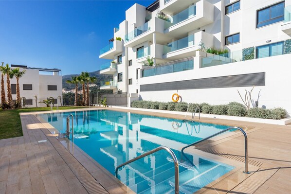 Pool - Modern apt with pool by Costarentals - Ref 47 (Benalmadena)
