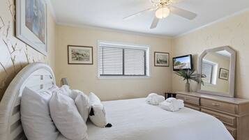 2 bedrooms, iron/ironing board, travel crib, WiFi