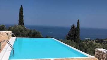 Piscine à débordement