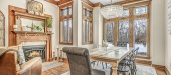 Beautiful country home (3800 sq ft) on 4 acres with river frontage - 10 beds!