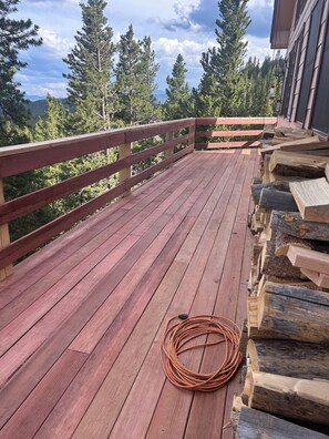 Terrace/patio - Beautiful view 2 miles above sea level (Idaho Springs)