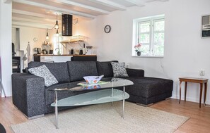 Smart-tv och eldstad